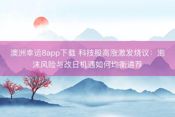 澳洲幸运8app下载 科技股高涨激发烧议:泡沫风险与改日机遇如何均衡遴荐